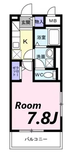 ミステル【1階】の間取り