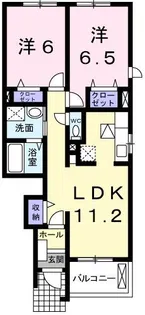 パッソ神田Ⅰ【1階】の間取り