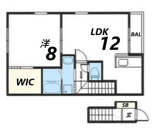 OGハイツ【2階】の間取り