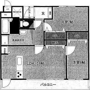 ビューティフルライフ【3階】の間取り