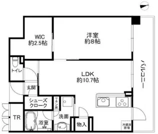 姫路ザ・レジデンス【12階】の間取り