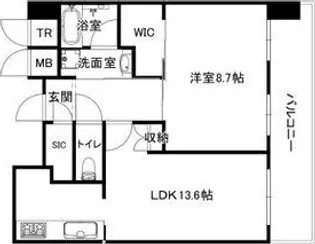 姫路ザ・レジデンス【11階】の間取り