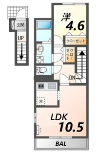 パーチェ【2階】の間取り