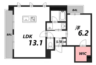 Meilleur【4階】の間取り