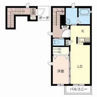 ドミール・ユース【2階】の間取り