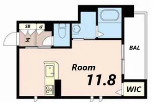 レトワール【4階】の間取り