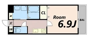 MISTRAL千代田町【2階】の間取り