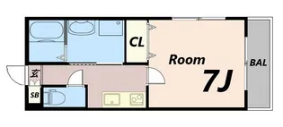 MISTRAL千代田町【1階】の間取り