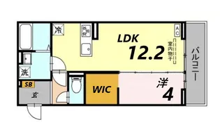 ルグラン龍野【3階】の間取り