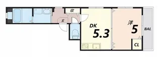 ULTYPURE【4階】の間取り