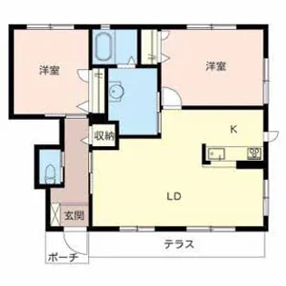 Proud AYA【1階】の間取り