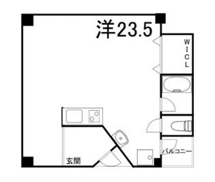 ツムギビル【4階】の間取り