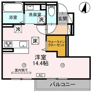 タウンさら2【1階】の間取り