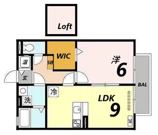 グランフォート【2階】の間取り
