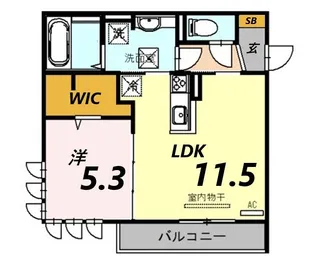 St.Island Ⅱ【1階】の間取り