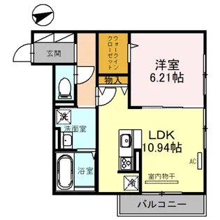 Resplandor【3階】の間取り