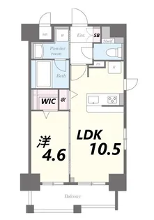 CONCERT OGYU【7階】の間取り