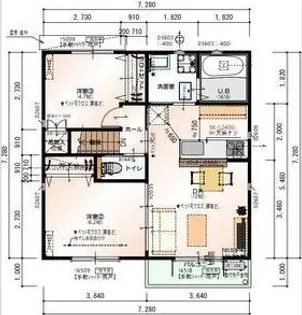 京見ヶ丘【2階】の間取り