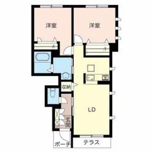 Profum Casagrande【1階】の間取り