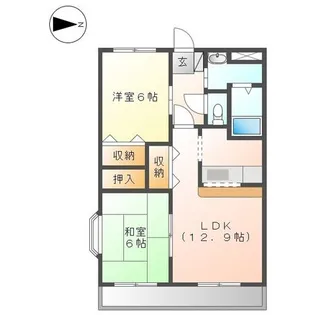 グランチェスタ【2階】の間取り