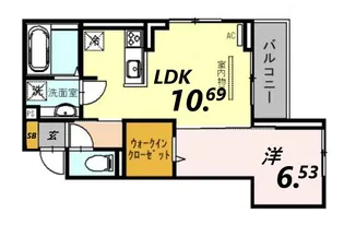 ボナールゲート【1階】の間取り