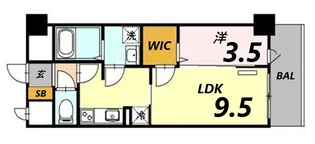 Falke・Ehre【4階】の間取り