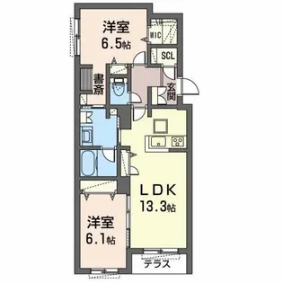 Maison Eterno【1階】の間取り