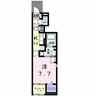 グランボヌール【1階】の間取り