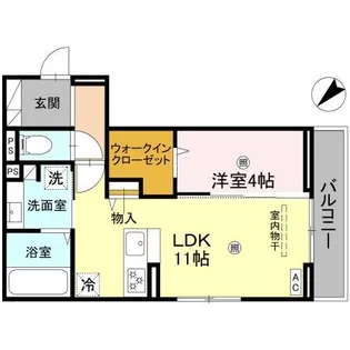 D’s町坪【2階】の間取り