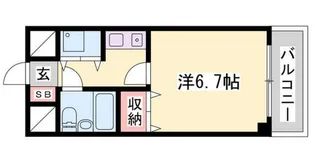 ブレス宝祥【5階】の間取り