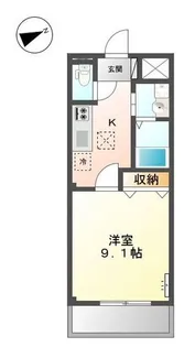 アルティア【1階】の間取り