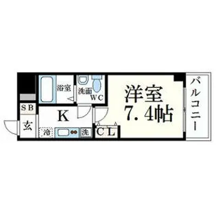 Capital.i姫路【6階】の間取り