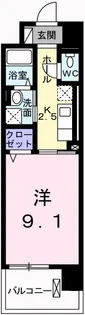 ポーシェガーデン2【2階】の間取り