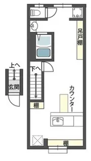 JS豊中C棟【1階】の間取り