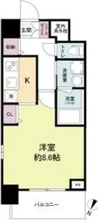 大阪府大阪市淀川区加島3丁目【マンション】の間取り