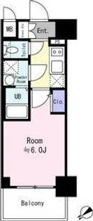 エスリードザ・グラン大阪ノース【4階】の間取り