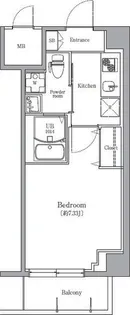 エルプレイス千里中央【4階】の間取り
