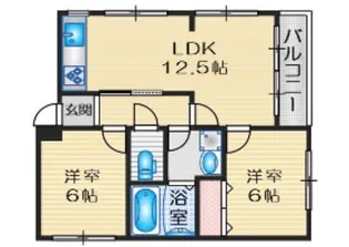 言野ビル【4階】の間取り