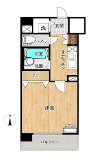 コート淡路【4階】の間取り