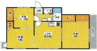 3LDKの間取り画像