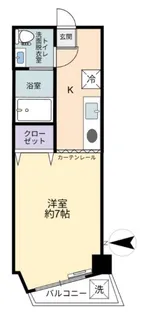 セピアコート【4階】の間取り