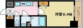 プレサンス淡路駅前【8階】の間取り