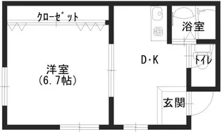サンメゾン8【1階】の間取り