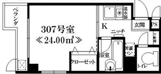 パレ緑地公園【3階】の間取り