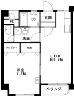 原田マンション【3階】の間取り