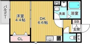 (仮称)H and P緑地公園【1階】の間取り