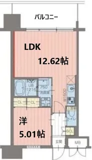 プレジオ三国EURO【4階】の間取り