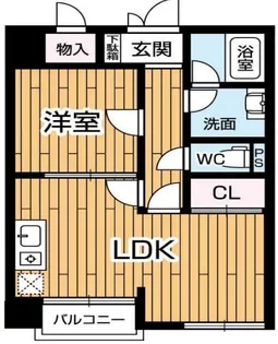 ターミナルルーエ【10階】の間取り