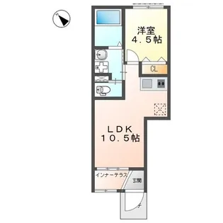 フォレストヴィラ千里イースト【1階】の間取り