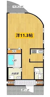 パルドミール【4階】の間取り